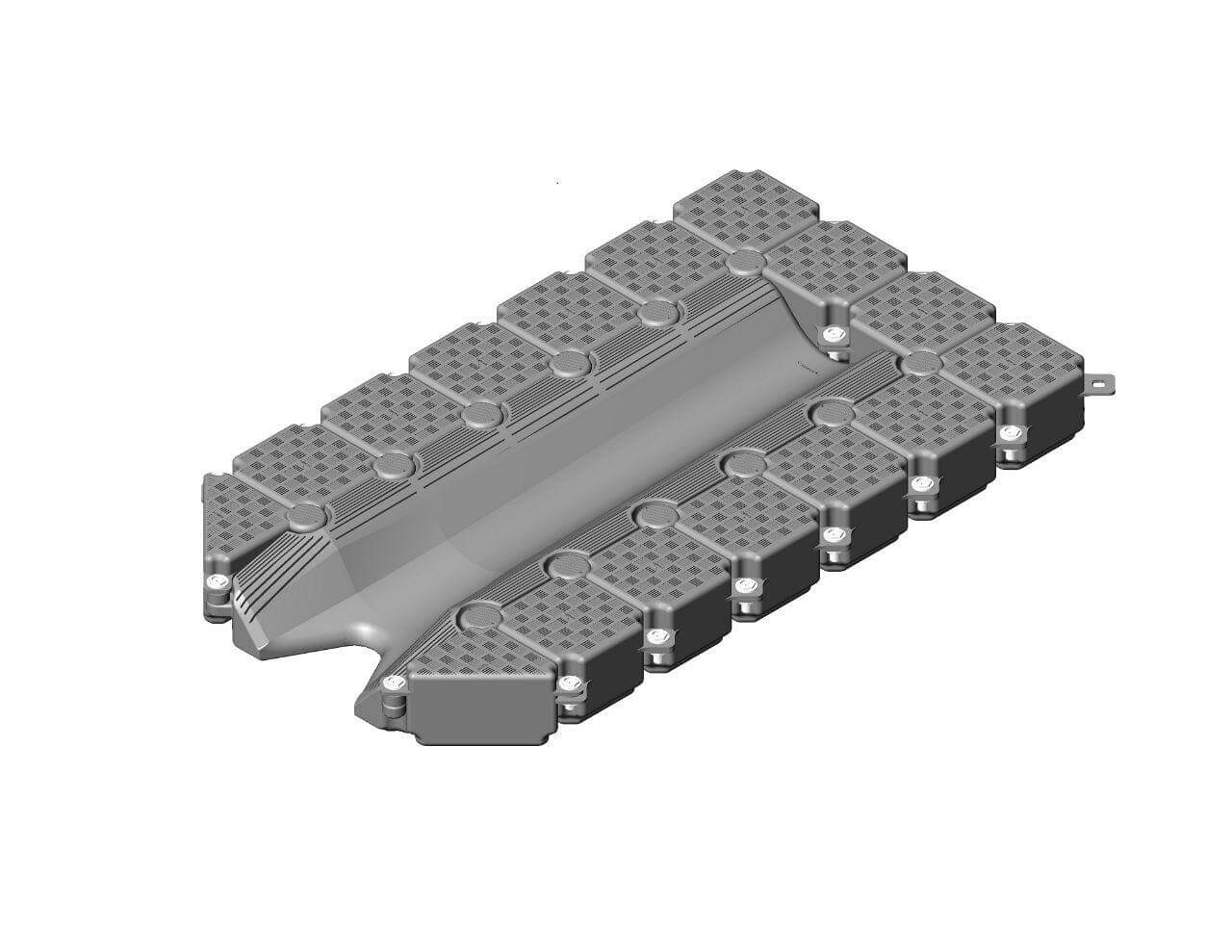 2. Suitable for jetski with three sits - Jetslide by Candock