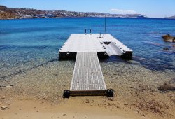 Floating dock, private project, Agios Stefanos - 2