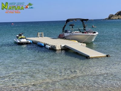 Floating dock for Natura Watersports