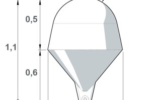 Σφαιρική σημαδούρα παραλίας - 3