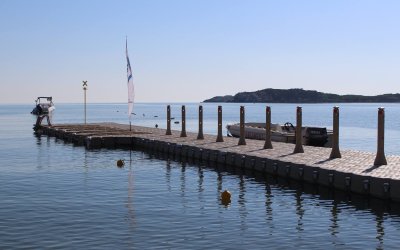 Πλωτή εξέδρα για Nostos Watersports