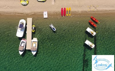 Πλωτή εξέδρα για Lolos Ski Center