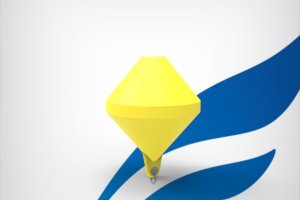 Δικωνική κόλουρη σημαδούρα παραλίας - 1