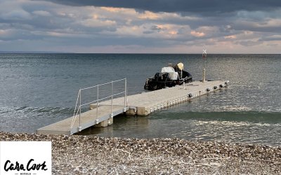 Πλωτή εξέδρα για Casa Cook