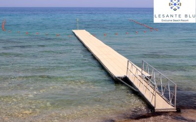 Πλωτή εξέδρα για Lesante Blu Hotel
