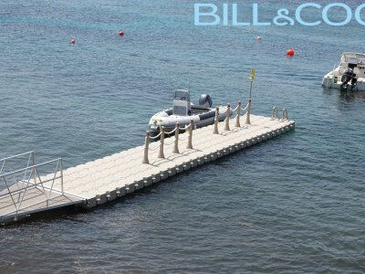 Floating dock Bill & Coo