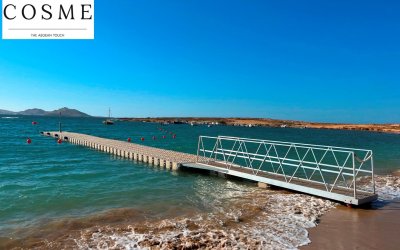 Πλωτή εξέδρα για Cosme Resort