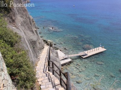 Floating dock for Villa Poseidon