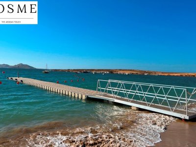 Floating dock for Cosme Resort