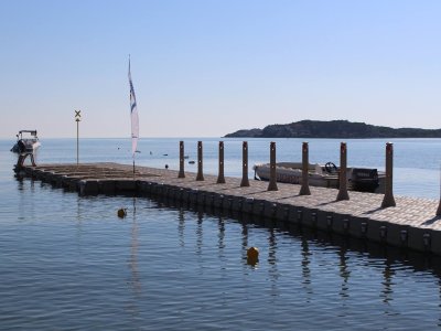 Floating dock for Nostos Watersports
