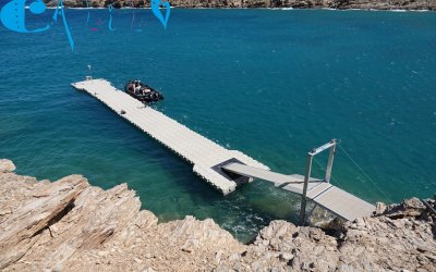 Πλωτή εξέδρα για Luxury Beach Resort