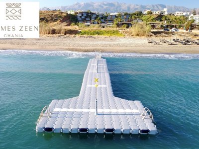 Floating dock for Domes Zeen Chania