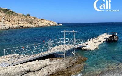 Πλωτή εξέδρα για Cali Mykonos Luxury Resort