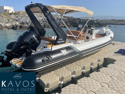 Floating dock for Kavos Hotel